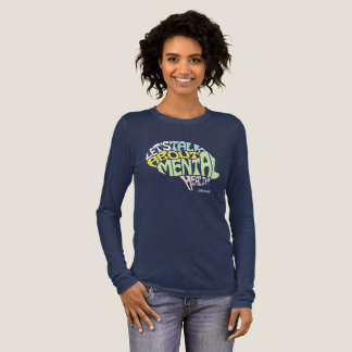 Laten we het hebben over geestelijke gezondheid Tri-Blend shirt