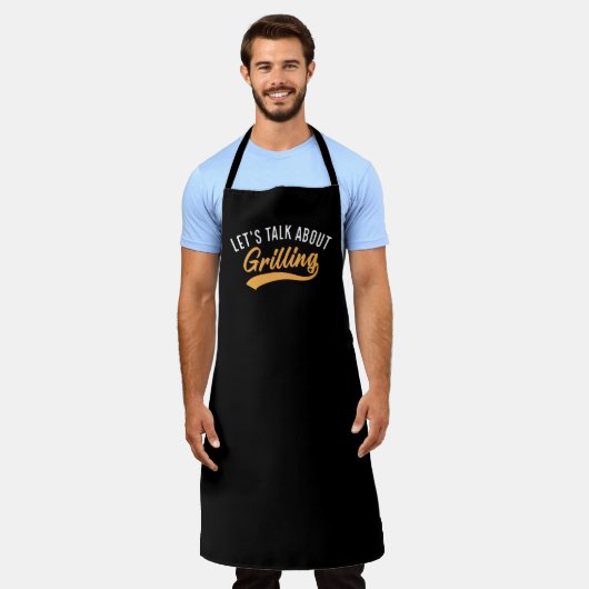 Laten we het hebben over grilling schort (Gedragen)