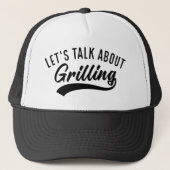 Laten we het hebben over grilling trucker pet (Voorkant)