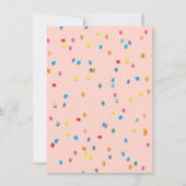 Laten we het helemaal maken Funny Piñata Baby Show Kaart (Achterkant)