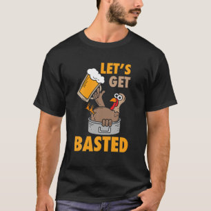 Laten we het land van de gekke koude Thanksgiving T-shirt
