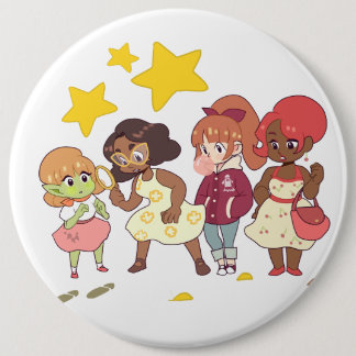 Laten we het mysterie oplossen ronde button 6,0 cm