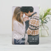 Laten we het opnieuw proberen uitstelkaart kaart (Staand voorkant)