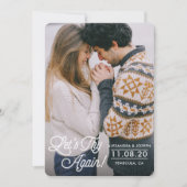 Laten we het opnieuw proberen uitstelkaart kaart (Voorkant)