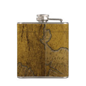 Laten we het schip onder ogen zien, grappige  stij heupfles (Achterkant)