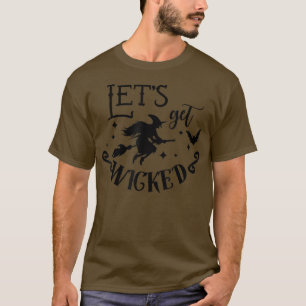 Laten we het schoppen van de nachtelijke kostume F T-shirt