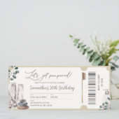 Laten we het Spa Party Ticket laten verwennen (Staand voorkant)