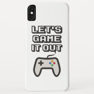 Laten we het uitspelen iPhone XS max hoesje