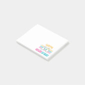 Laten we het uitspelen - Retrostijl Post-it® Notes (Schuin)