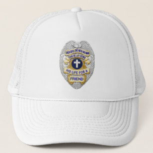 Laten we het vergeten - de dunne blauwe lijnkaart trucker pet