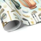 Laten we het vieren met een golffeest cadeaupapier (Rol Hoek)