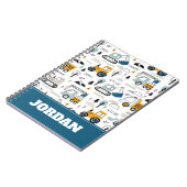 Laten we het voertuigpatroon verplaatsen notitieboek (Linkerzijde)