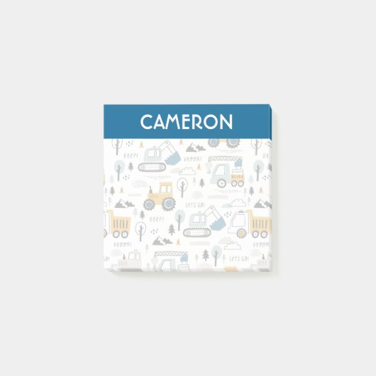 Laten we het voertuigpatroon verplaatsen post-it® notes (Voorkant)