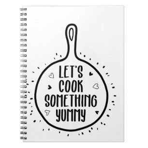 Laten we iets Yummy meenemen Notitieboek