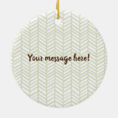 Laten we Jingle Deez Ceramic Ornament (Achterkant)