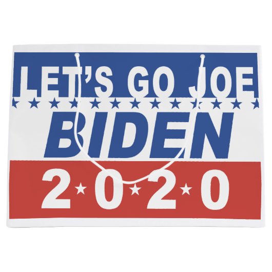 Laten we Joe Biden 2020 kiezen Groot Cadeauzakje (Voorkant)