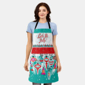 Laten we Jolly Christmas Schort (Gedragen)