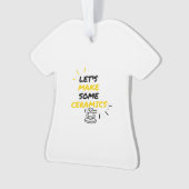 Laten we keramiek maken ornament (voorkant)