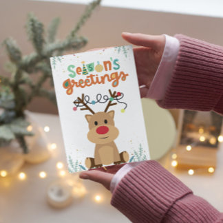 Laten we kerst Kaart eten