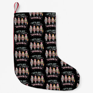 Laten we Kerstfeest Notenkraker Kerstmis Crackin' Kleine Kerstsok