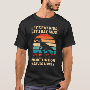 Laten we Kinder beknotting eten en levens redden v T-shirt