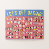 Laten we Kinderen bakken Legpuzzel (Horizontaal)