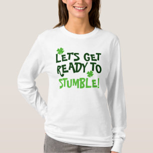 Laten we klaar staan om te stompen! t-shirt