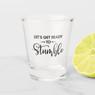 Laten we klaar zijn om humor bierliefhebbers cadea shot glas