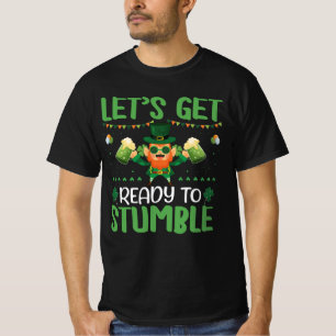 Laten we klaar zijn om te stompen t-shirt
