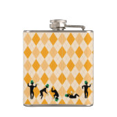 Laten we klaar zijn om te stummeren! St. Patrick's Heupfles (Achterkant)