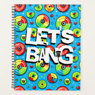 Laten we knallen | Disc Golf thema Planner