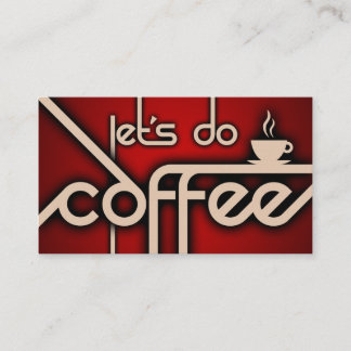 laten we koffie klantentrouw doen klantenkaartje