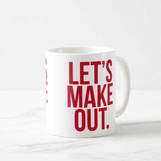 Laten we koffie Mok maken (Voorkant rechts)