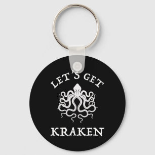 Laten we Kraken halen Sleutelhanger