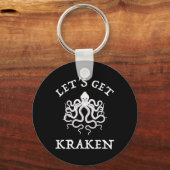 Laten we Kraken halen Sleutelhanger (Voorkant)
