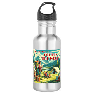 Laten we leren poepen in de Bossen camping Waterfles