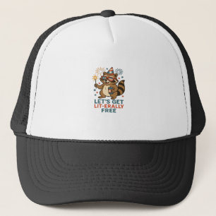 Laten we letterlijk gratis ontwerp krijgen - Leuk Trucker Pet