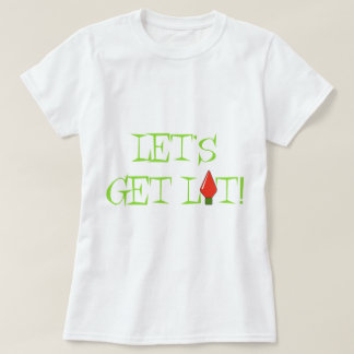 Laten we Lit Women's Light Shirt halen