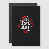 Laten we lol hebben met grappige Kerstmis-drinkend (Voorkant / Achterkant)