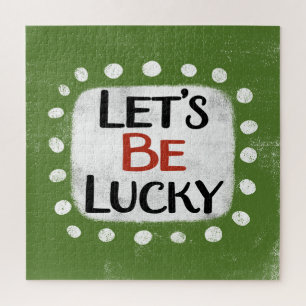 Laten we Lucky Jigsaw Puzzle zijn Legpuzzel