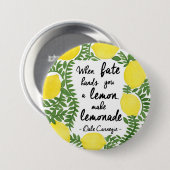 Laten we Make Lemonade maken Ronde Button 7,6 Cm (Voorkant /achterkant)