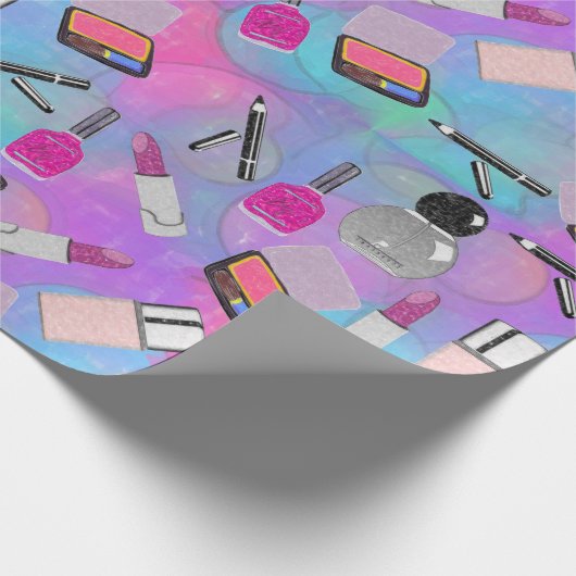 Laten we make-up maken cadeaupapier (Hoek)