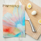 Laten we Mermaids Kitchen Towel zijn Theedoek (Quarter Fold)