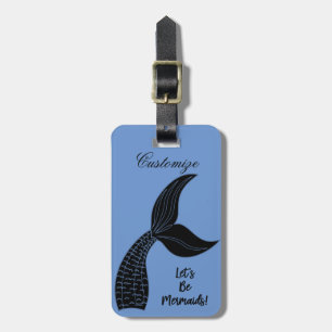 Laten we Mermaids Thunder_Cove zijn Bagagelabel