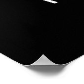 Laten we Mold Together Funny Bread Pun Dark BG kwe Poster (Hoek)