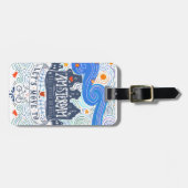 Laten we naar Amsterdam gaan Bagagelabel (Voorkant horizontaal)