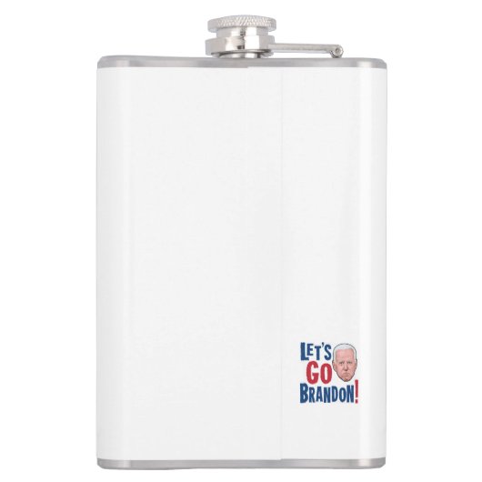 Laten we naar Brandon Flask gaan Heupfles (Achterkant)