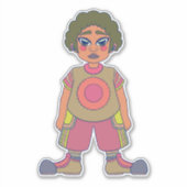 Laten we naar buiten gaan sticker (Voorkant)