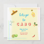 Laten we naar de Cabo Bachelorette-rondleiding gaa Kaart (Voorkant)