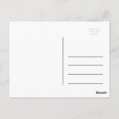 Laten we naar de Vintage van Parijs gaan Briefkaart (Achterkant)